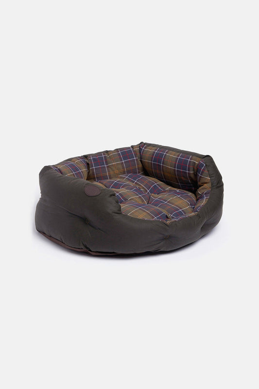 Wax cotton dog bed