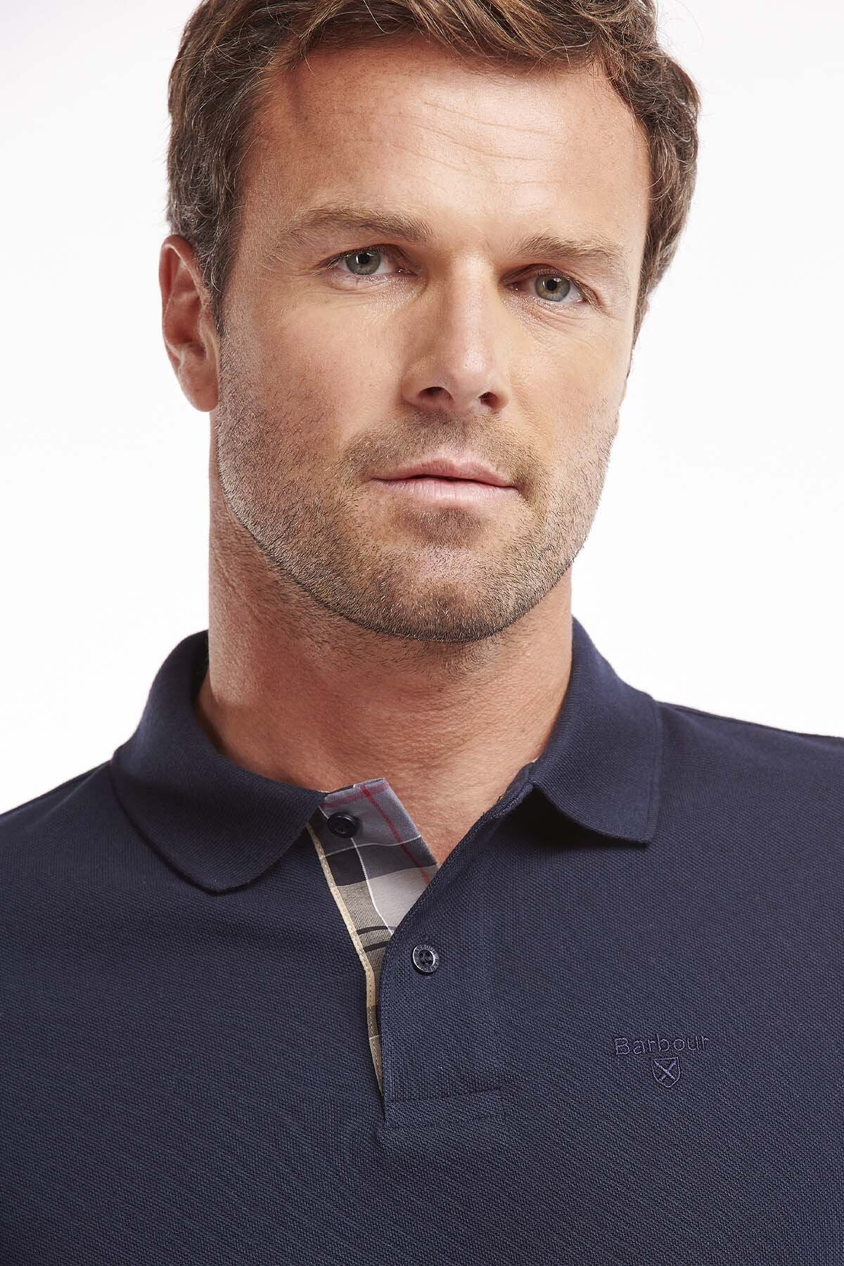 Essential Long-Sleeve Polo Shirt