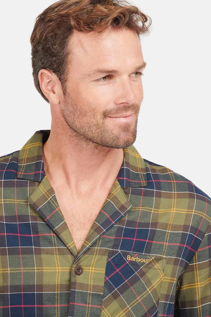 Laith Tartan Pyjama Set