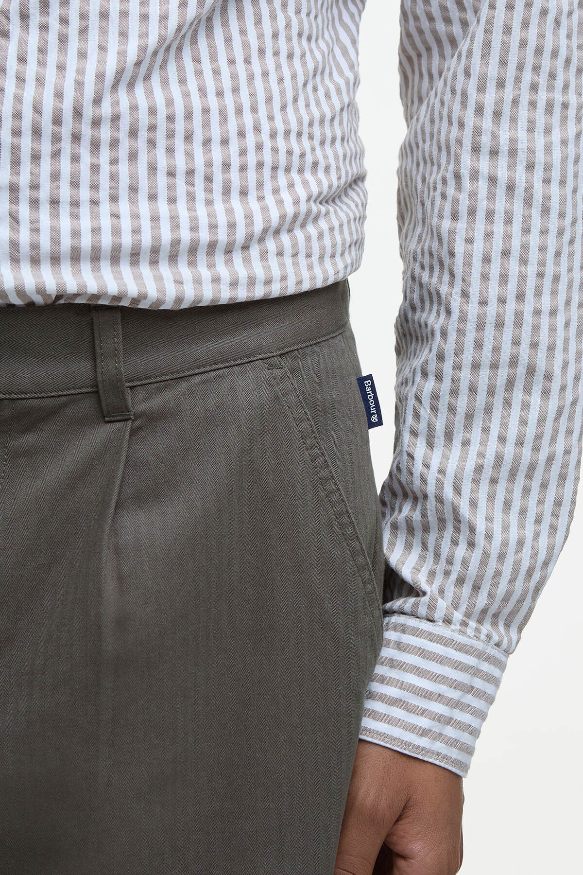 Bayview Herringbone Trousers